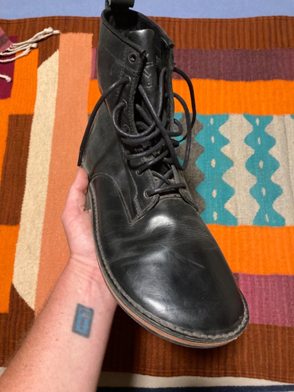 davinci boots / lace up / barefoot / new - Picture 2 of 12